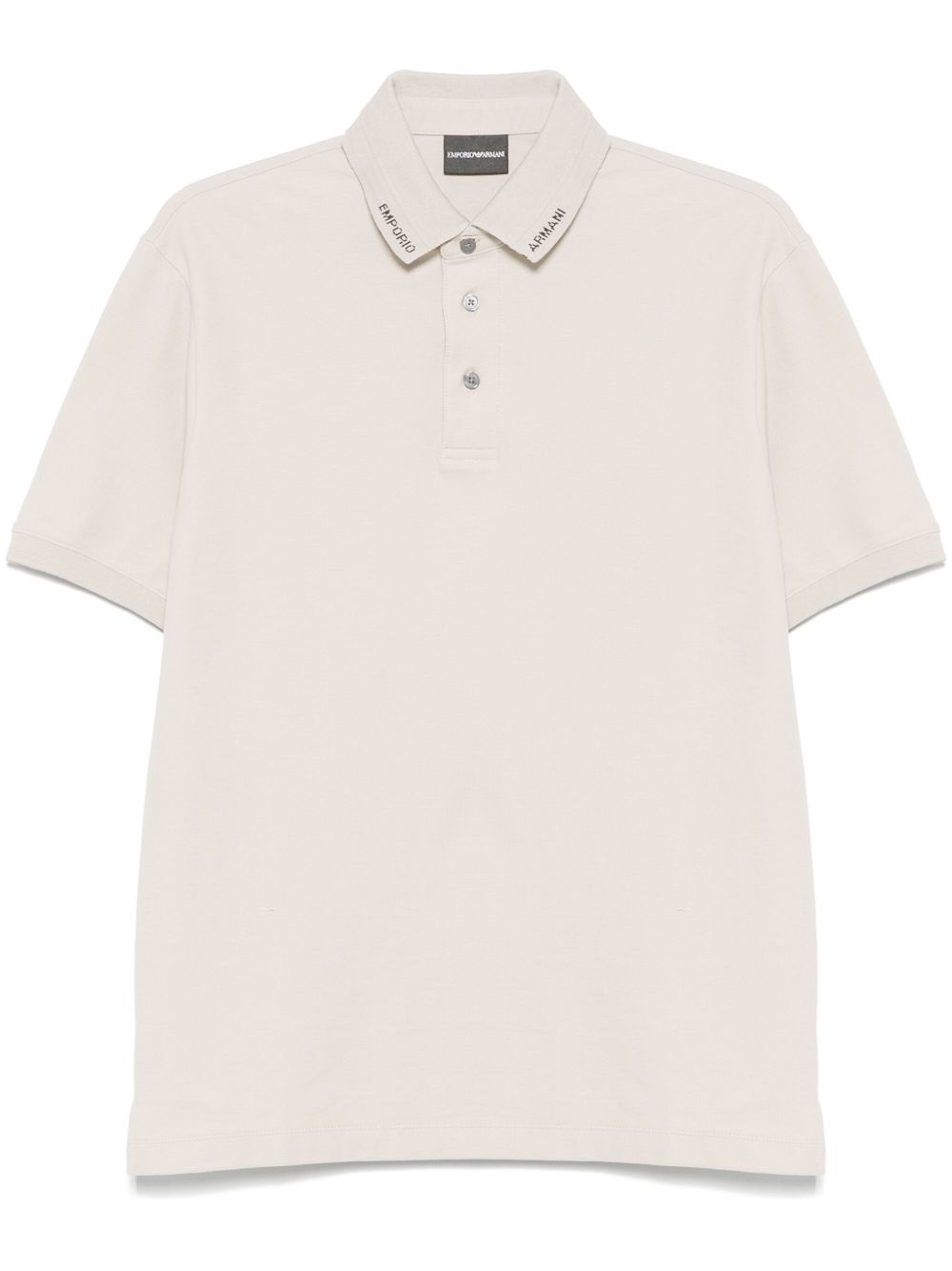 Logo cotton polo shirt