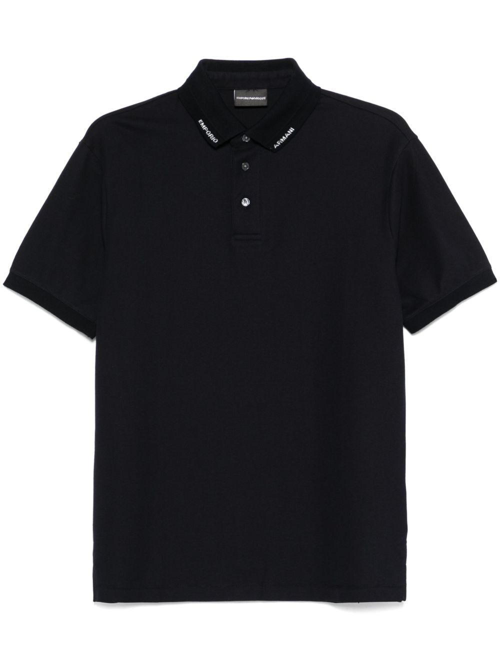 Logo cotton polo shirt