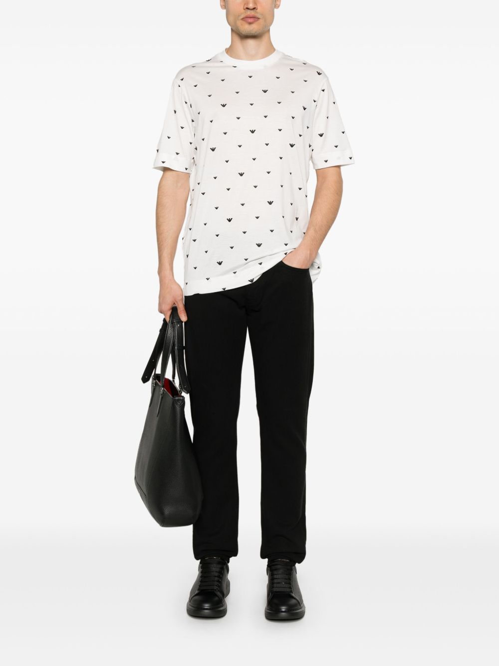 Allover logo t-shirt