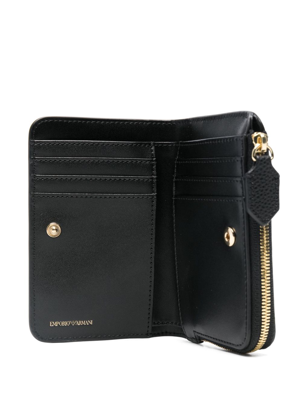 Zipped bifold wallet