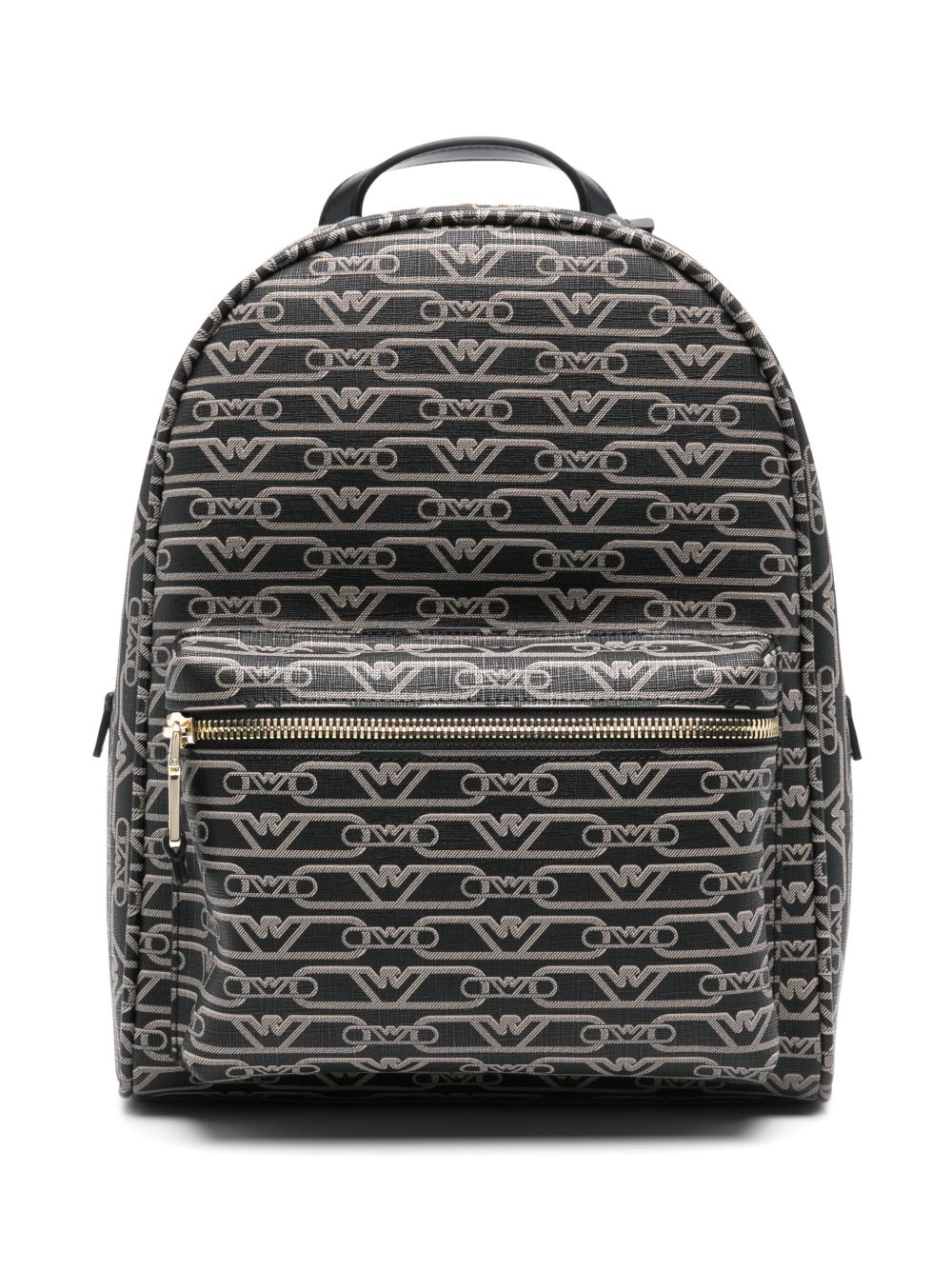 Allover logo backpack