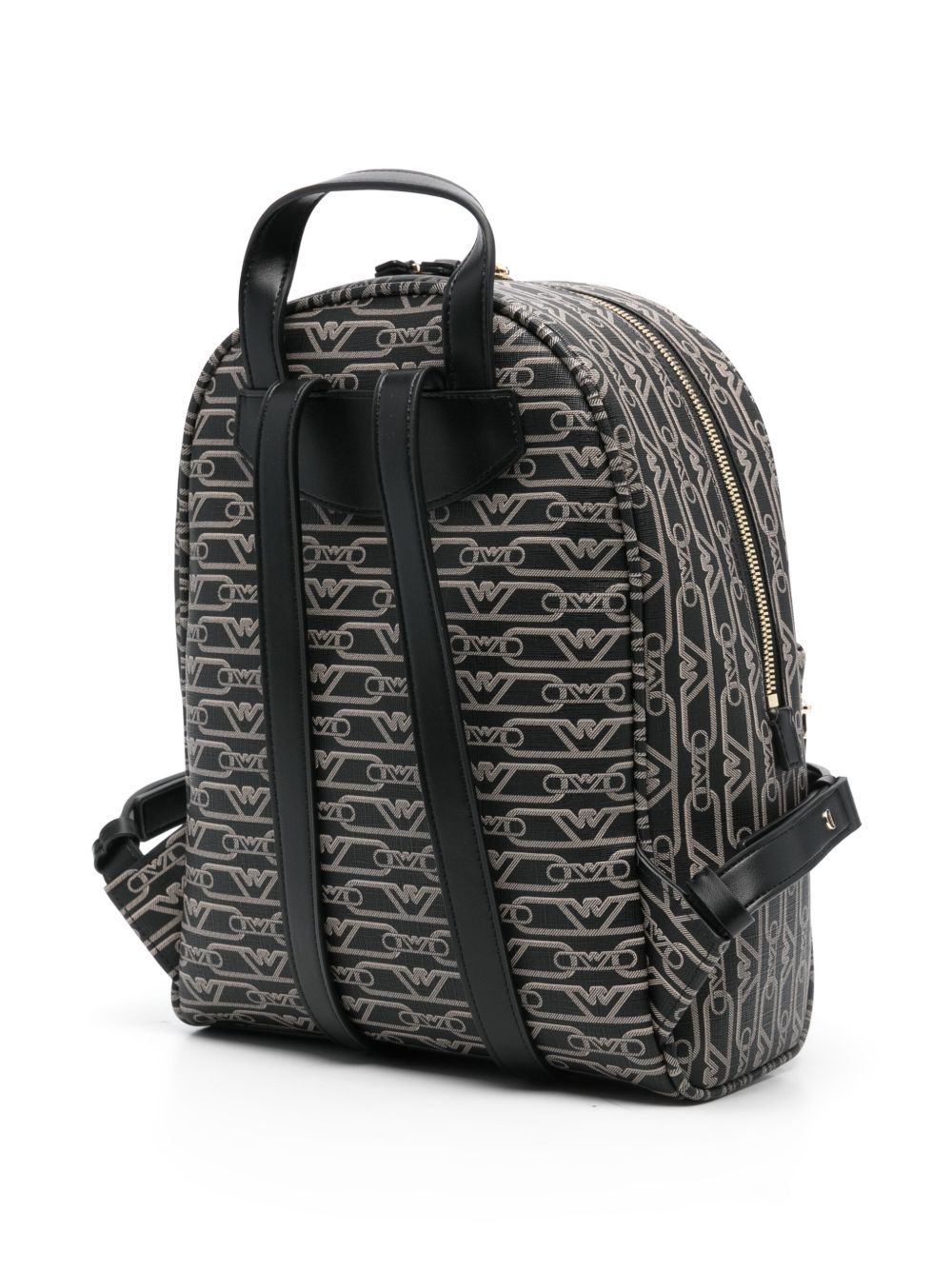 Allover logo backpack