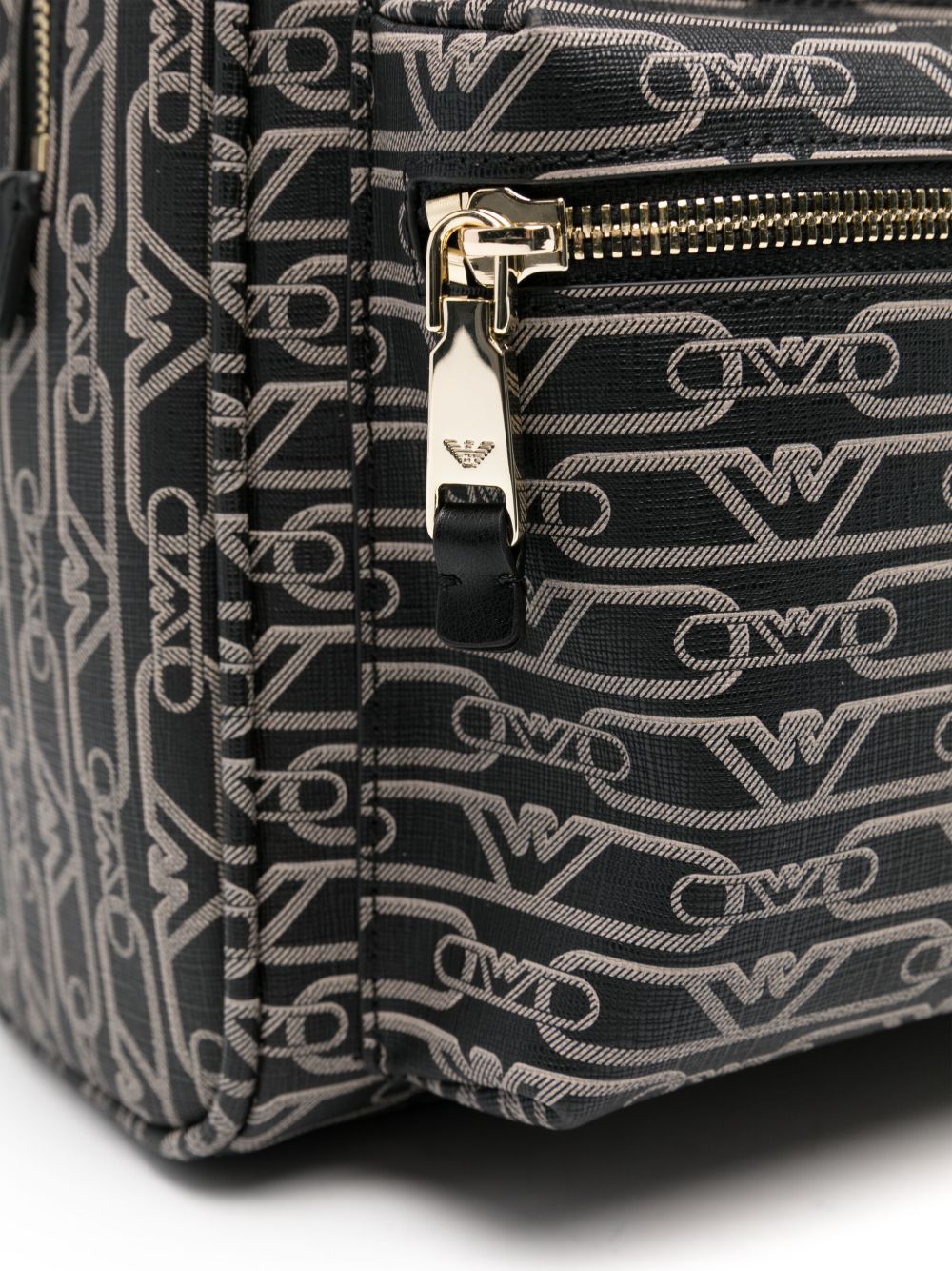 Allover logo backpack