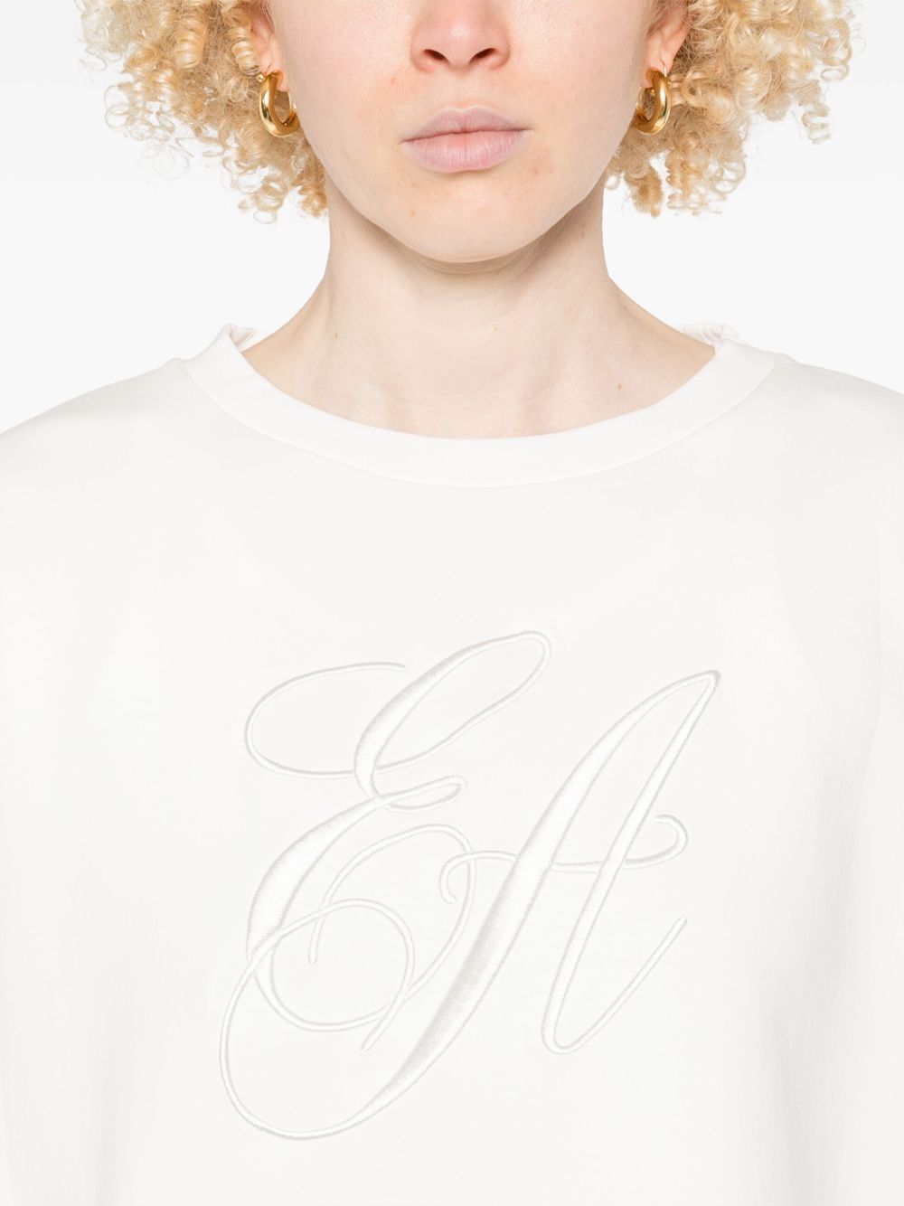 Logo cotton sweatshirt