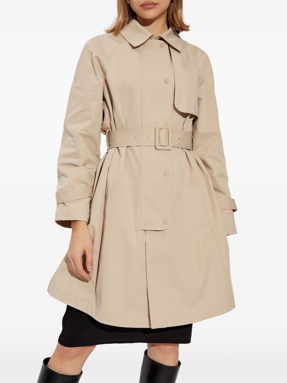 Cotton blend trench coat