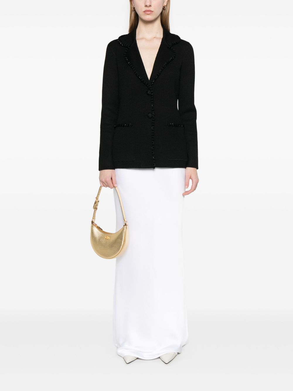 Single-breasted blazer jacket