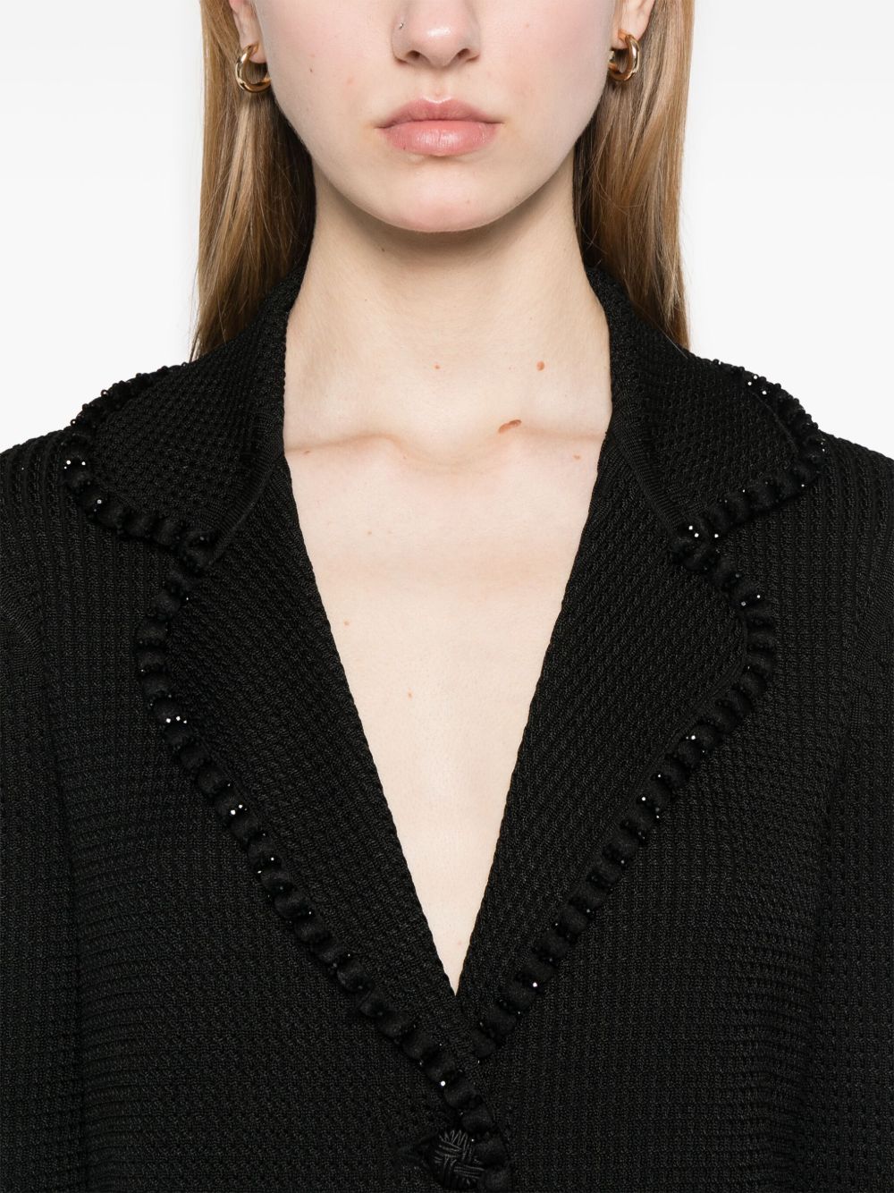 Single-breasted blazer jacket