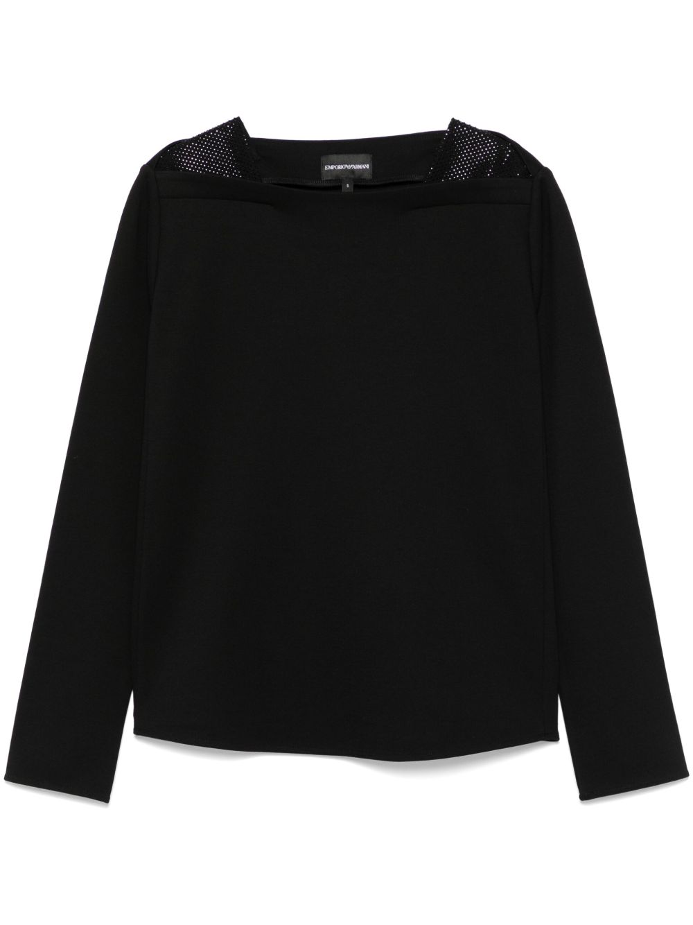 Boat neck sweater