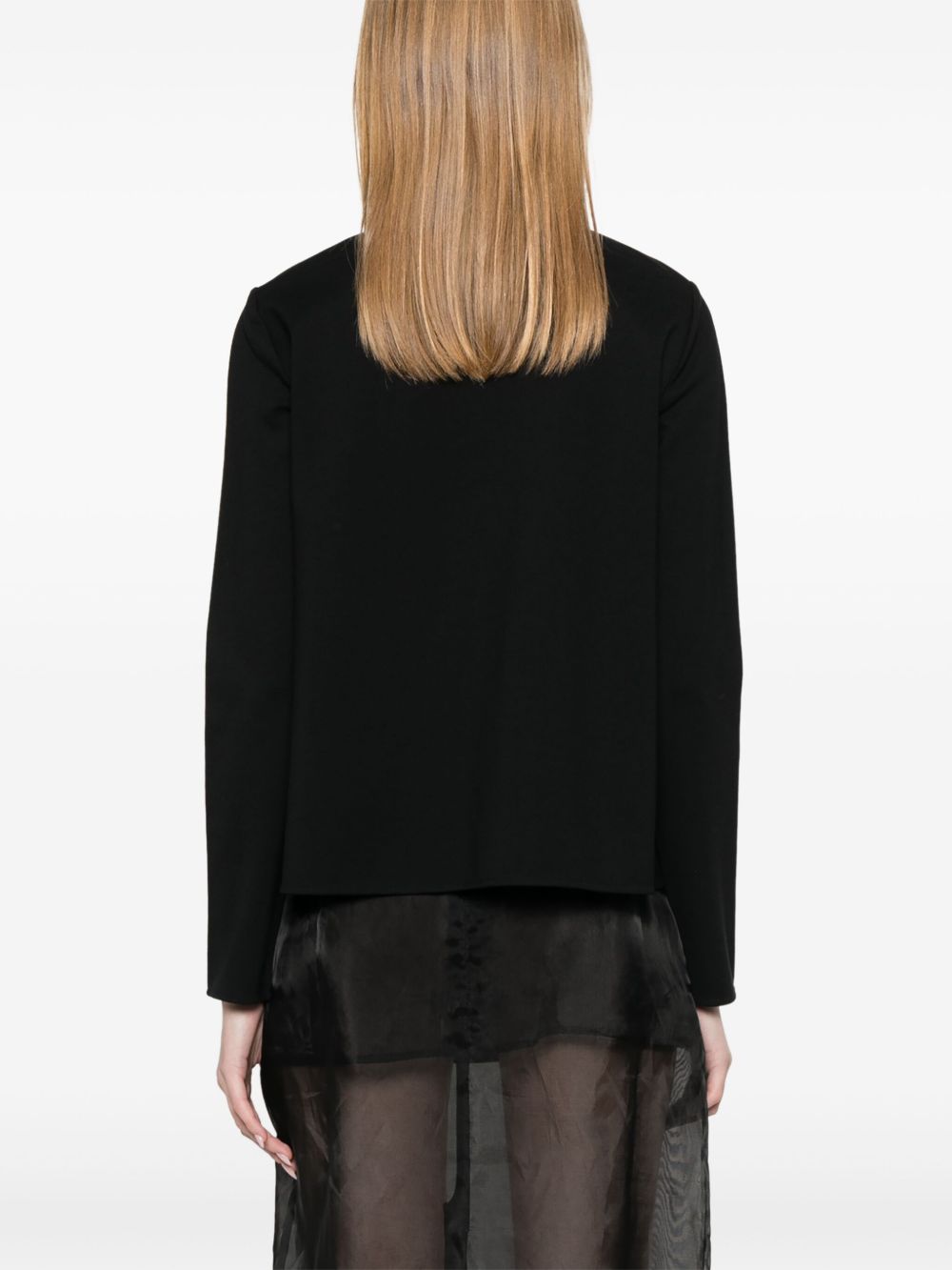 Boat neck sweater
