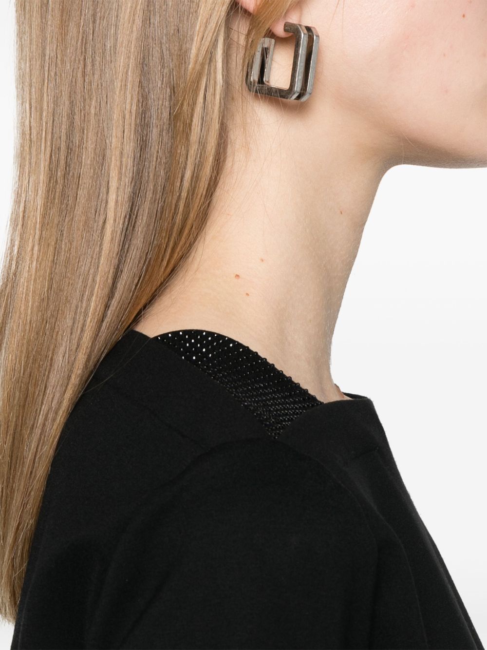 Boat neck sweater