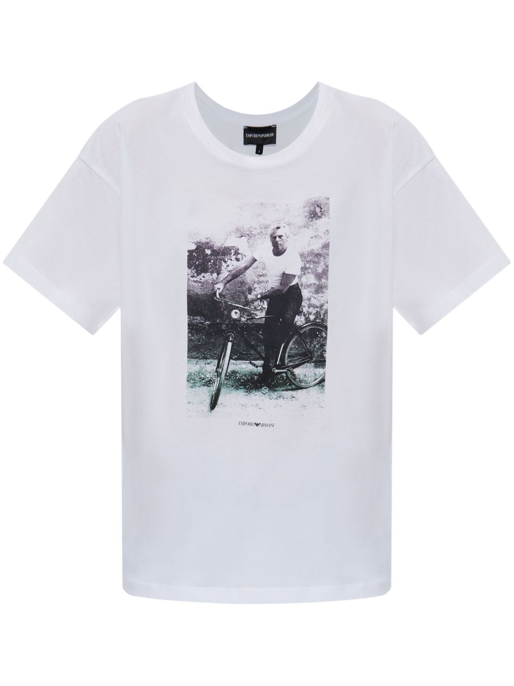Printed cotton t-shirt