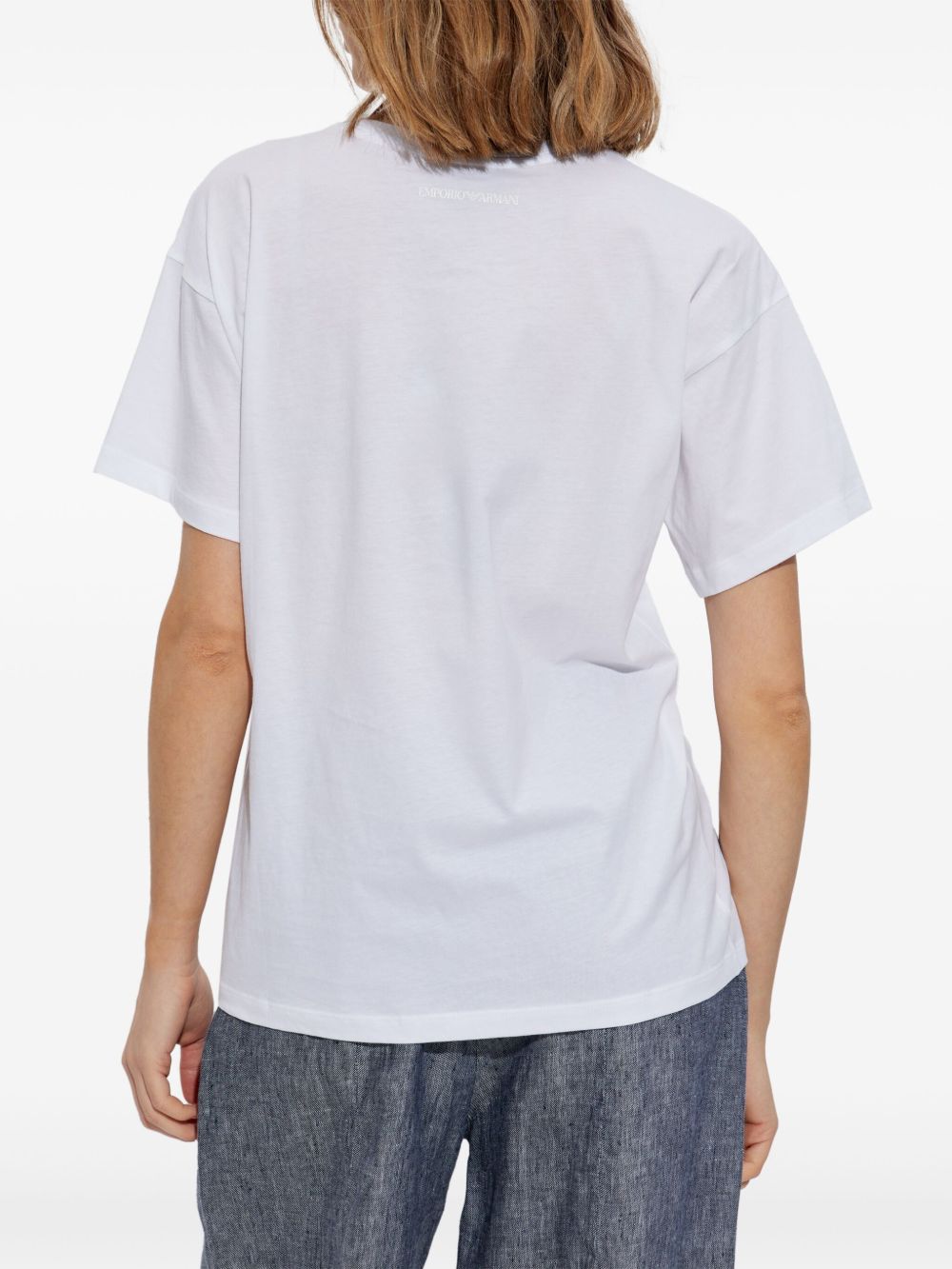 Printed cotton t-shirt