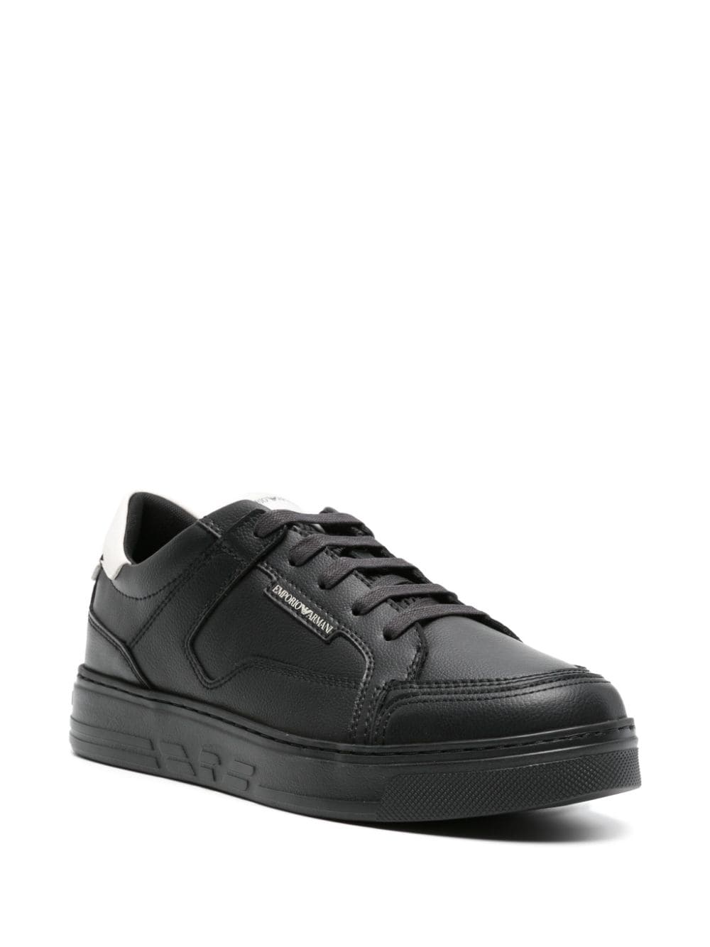 Leather sneakers