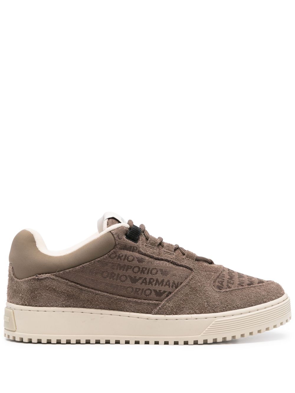 Suede leather sneakers