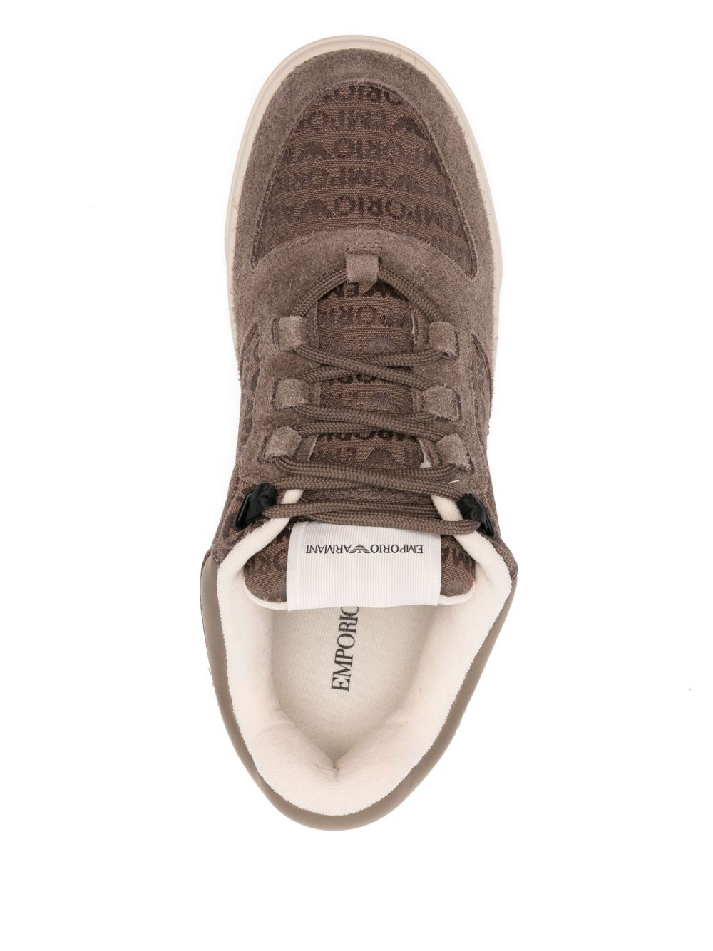 Suede leather sneakers