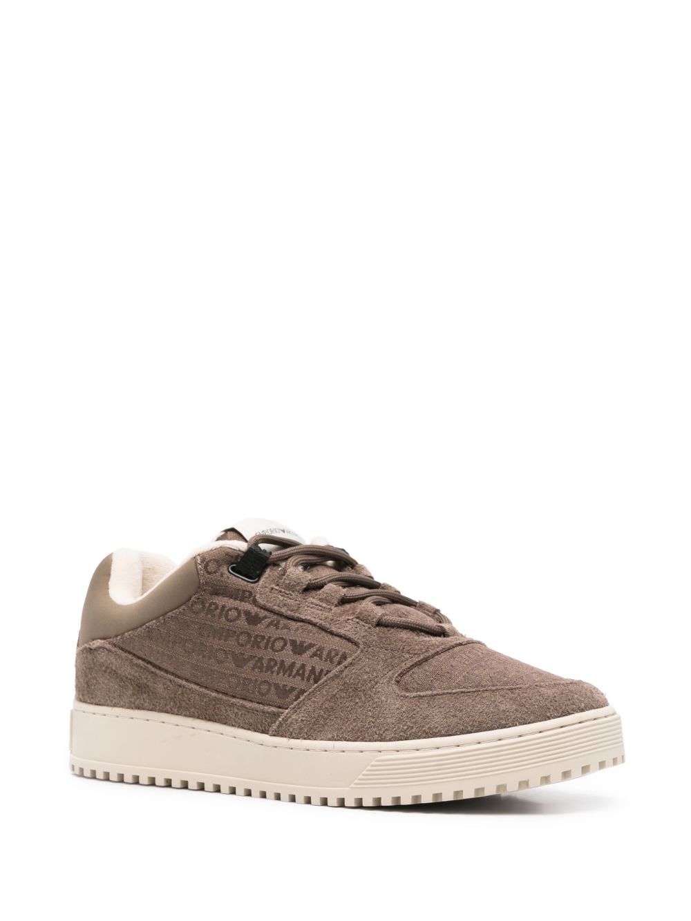 Suede leather sneakers
