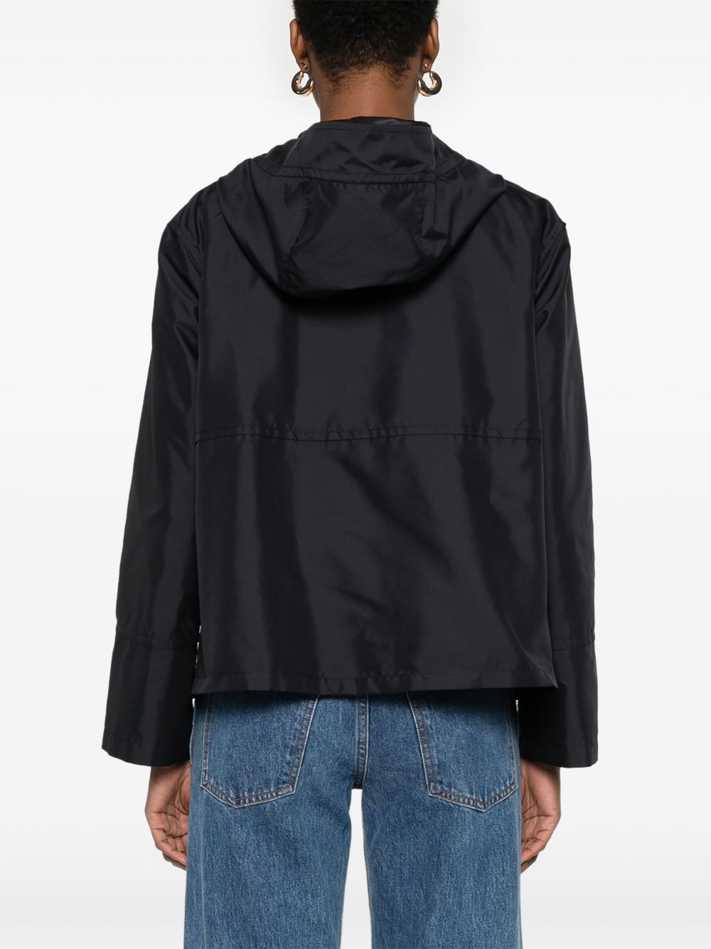 Short parka coat