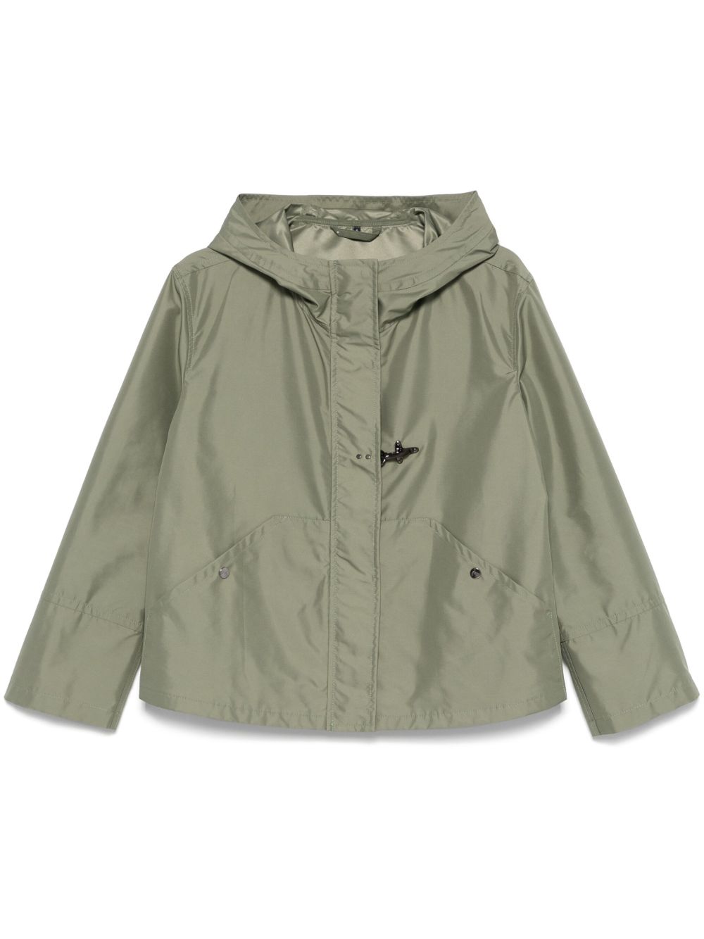 Short parka coat