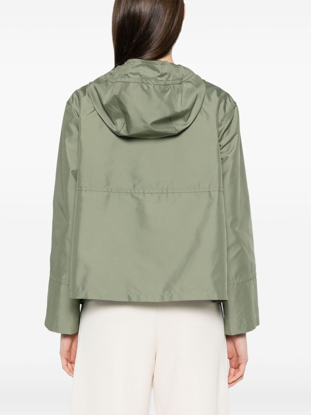 Short parka coat