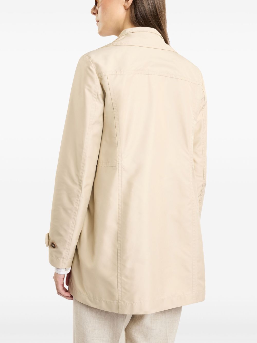 Popeline morning coat