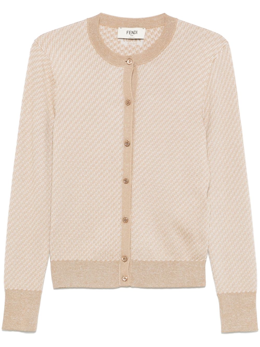 Ff wool cardigan