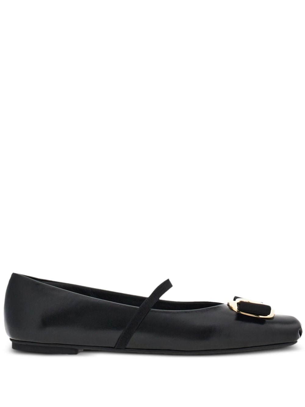 Vara leather ballet flats