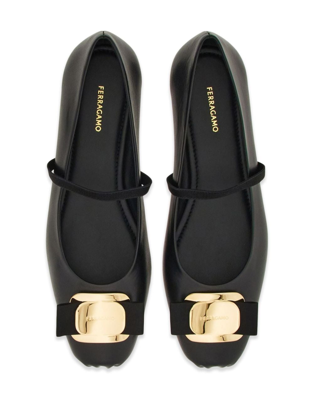 Vara leather ballet flats