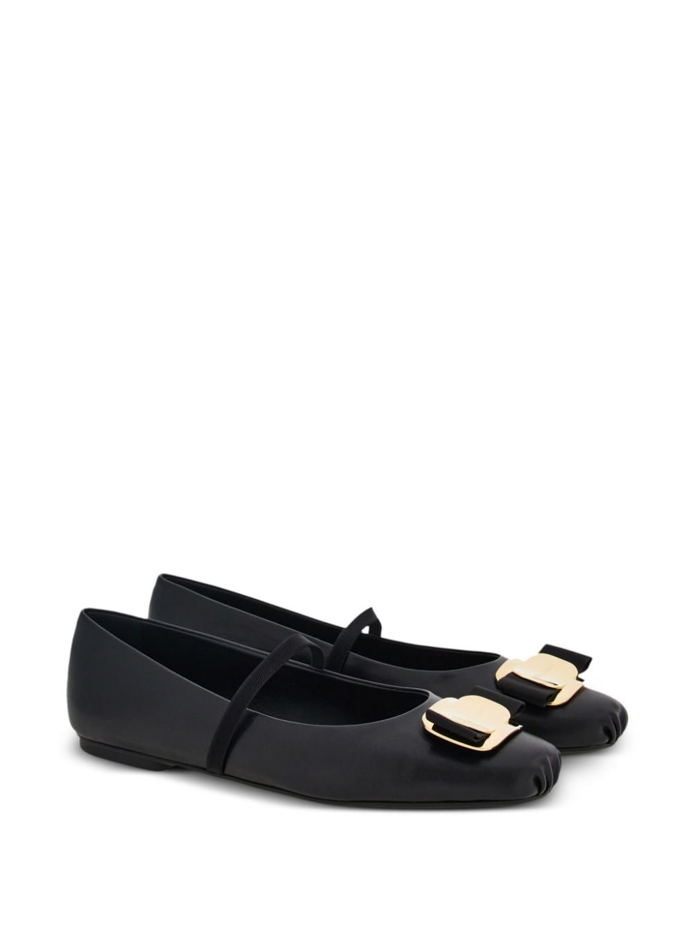 Vara leather ballet flats