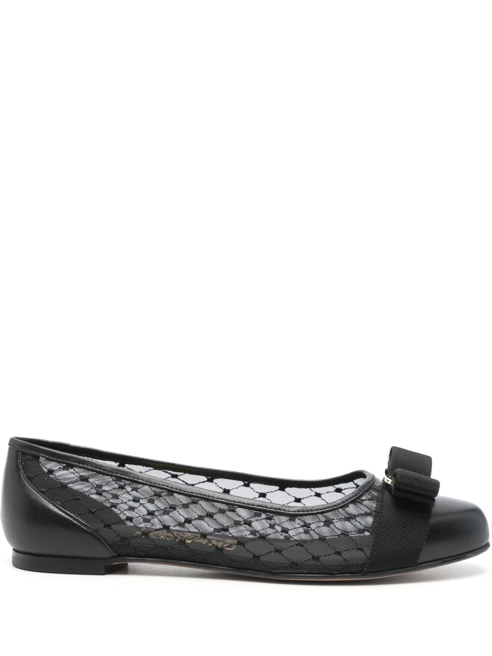 Varina mesh leather ballet flats