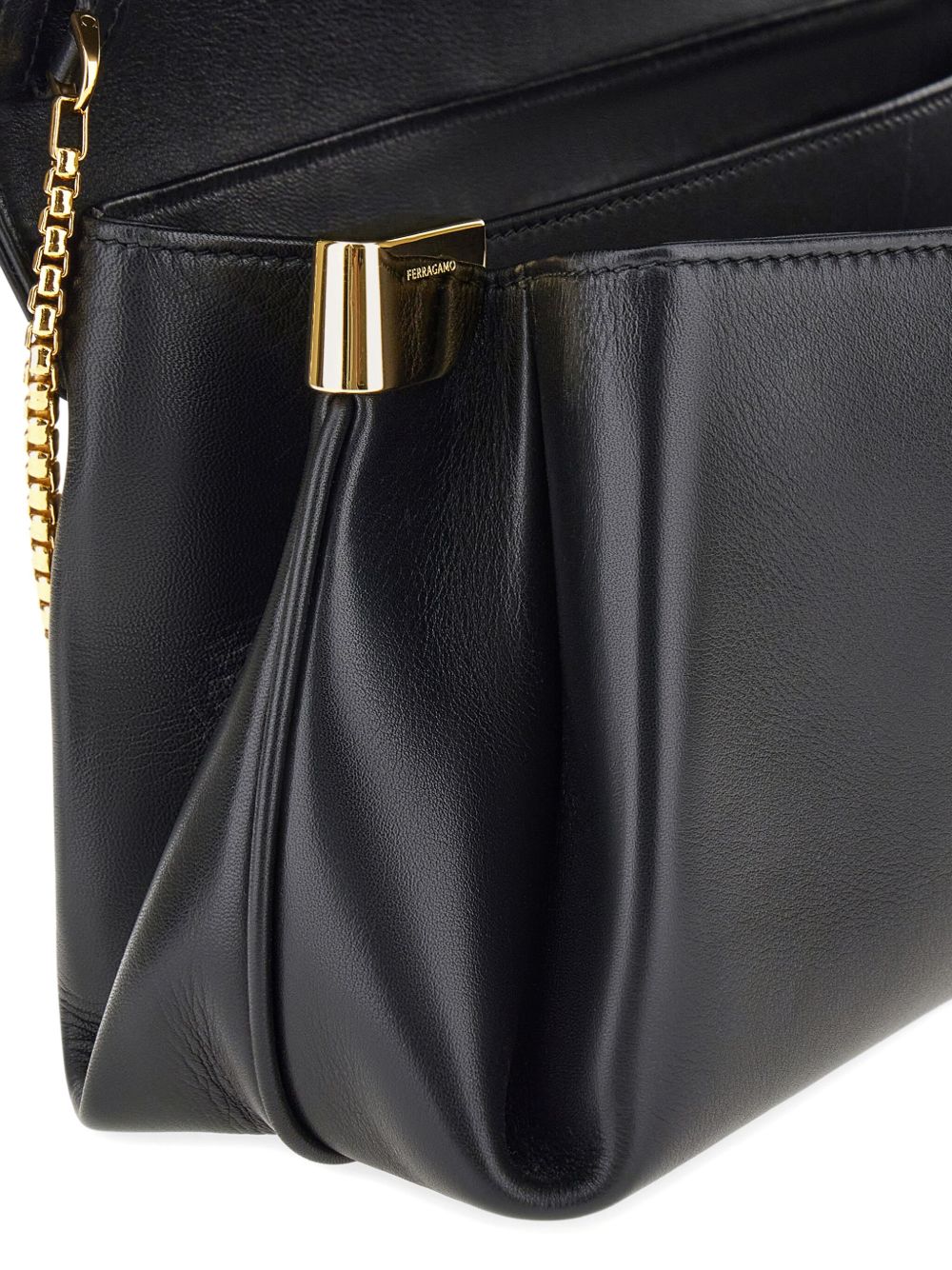 Medium leather crossbody bag