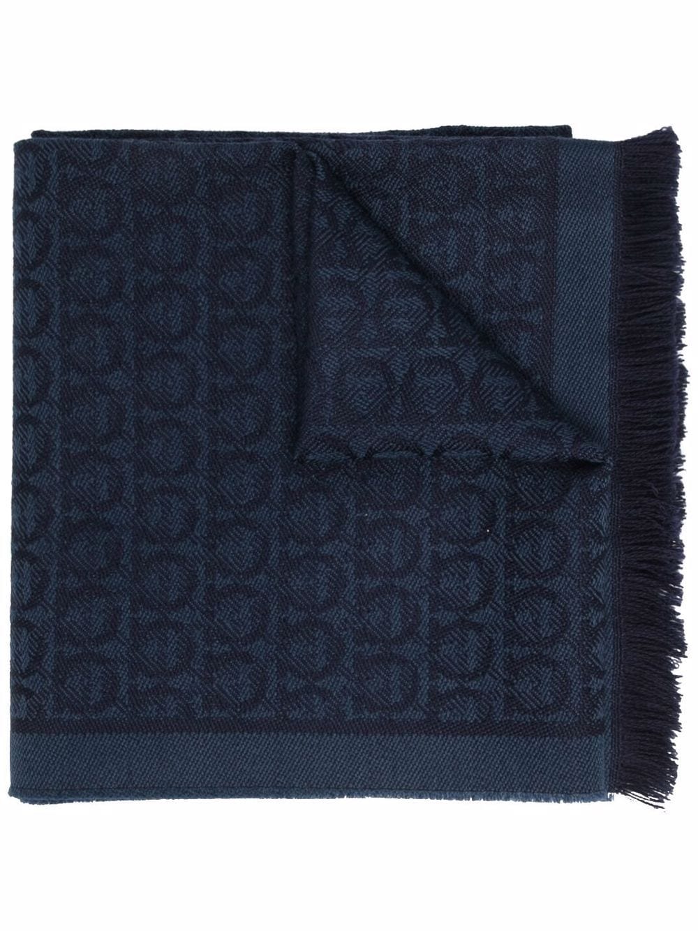 Gancini wool scarf