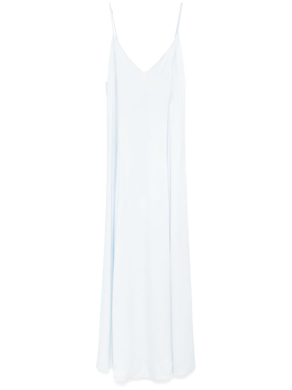 Satin midi slipdress