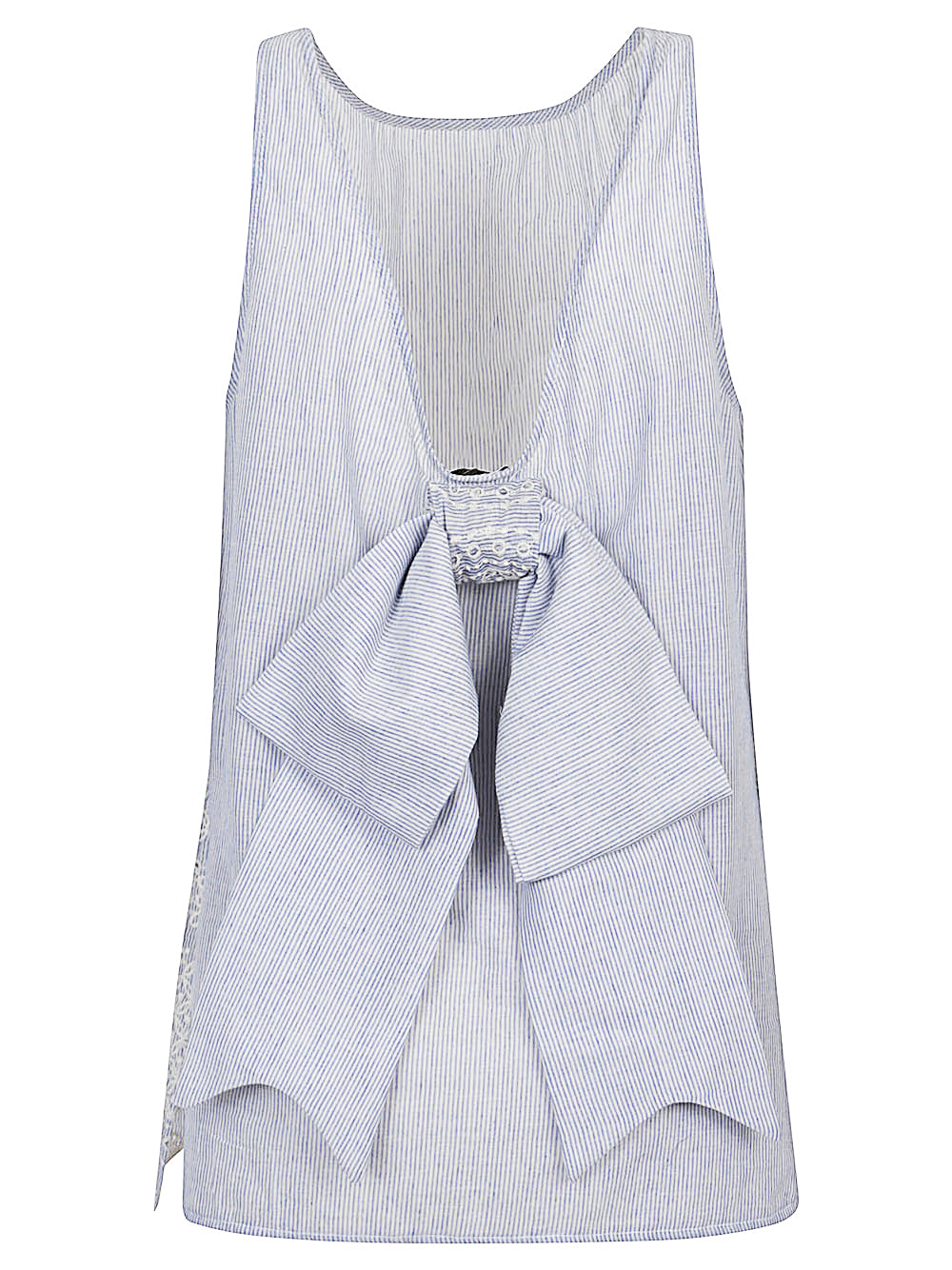 Embroidered cotton top