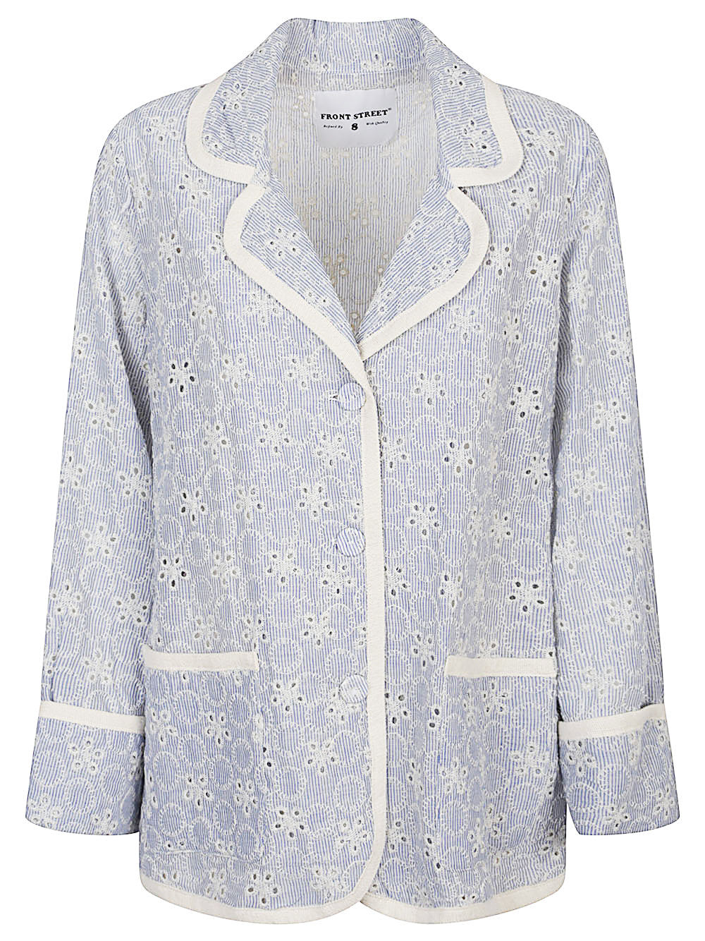 Embroidered cotton jacket