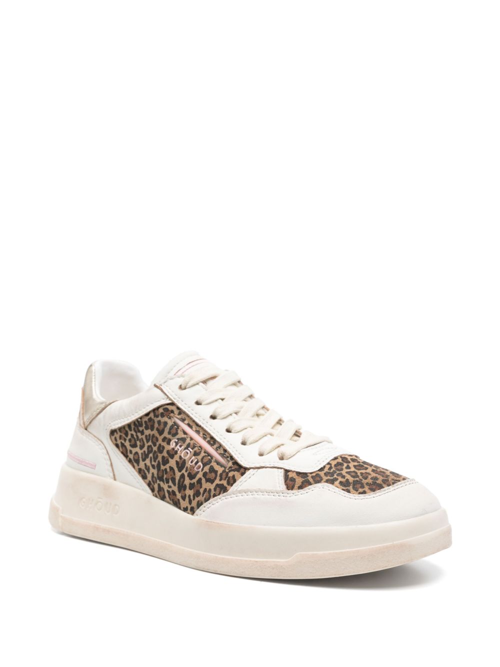 Tweener low leather sneakers
