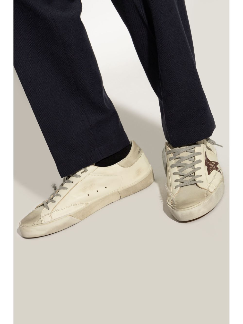 Super-star leather sneakers
