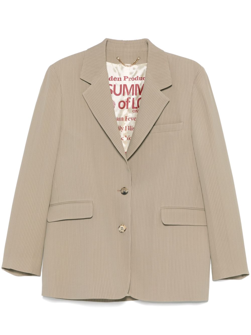 Single-breasted jacket