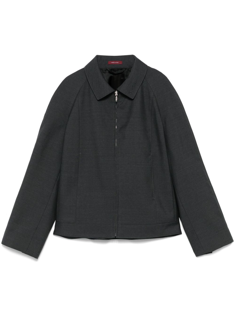 Wool caban jacket