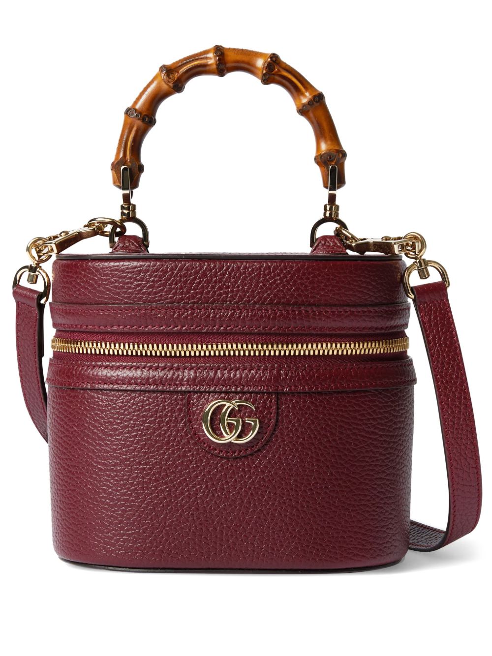Gucci bamboo leather mini bag