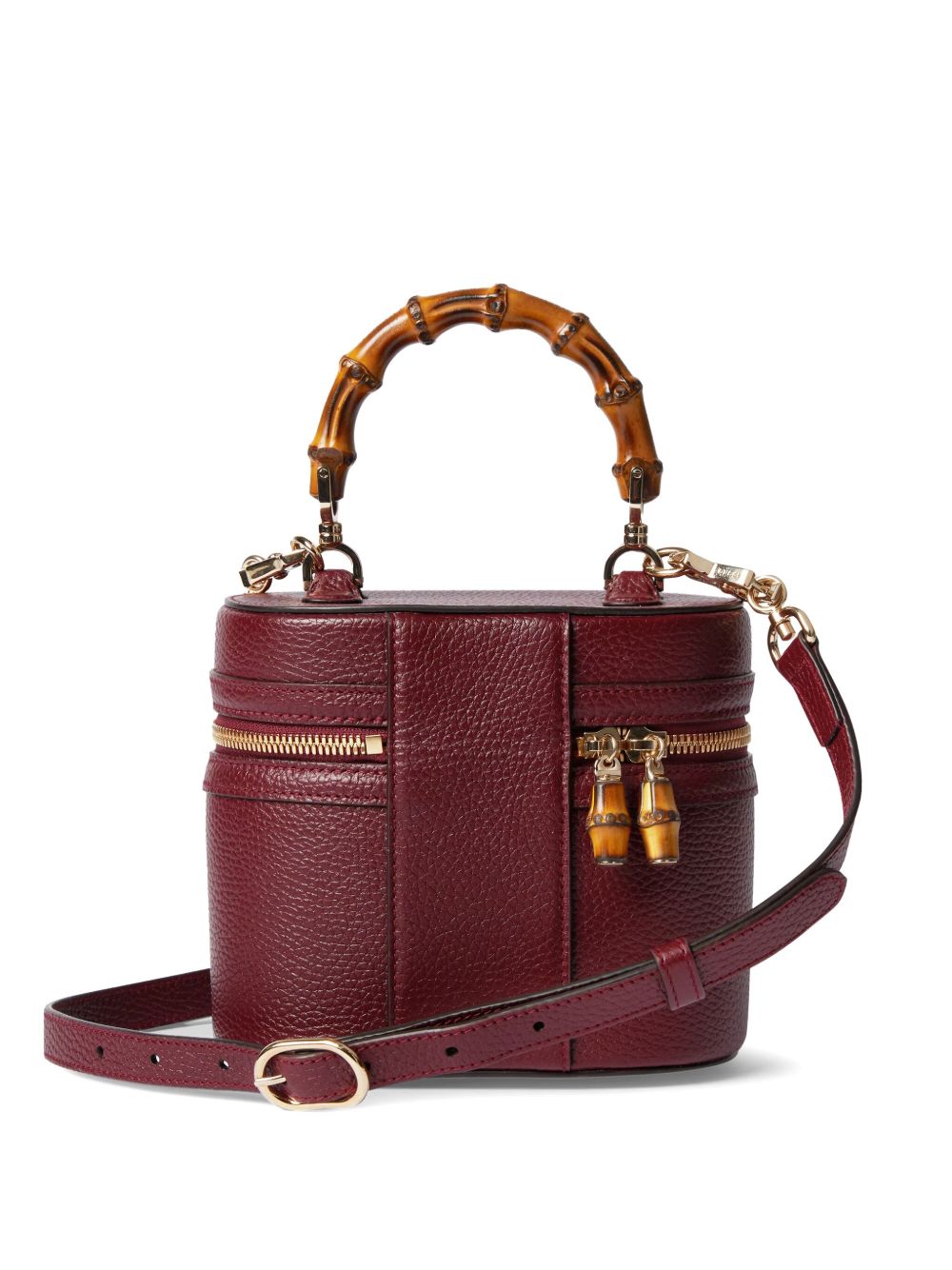 Gucci bamboo leather mini bag
