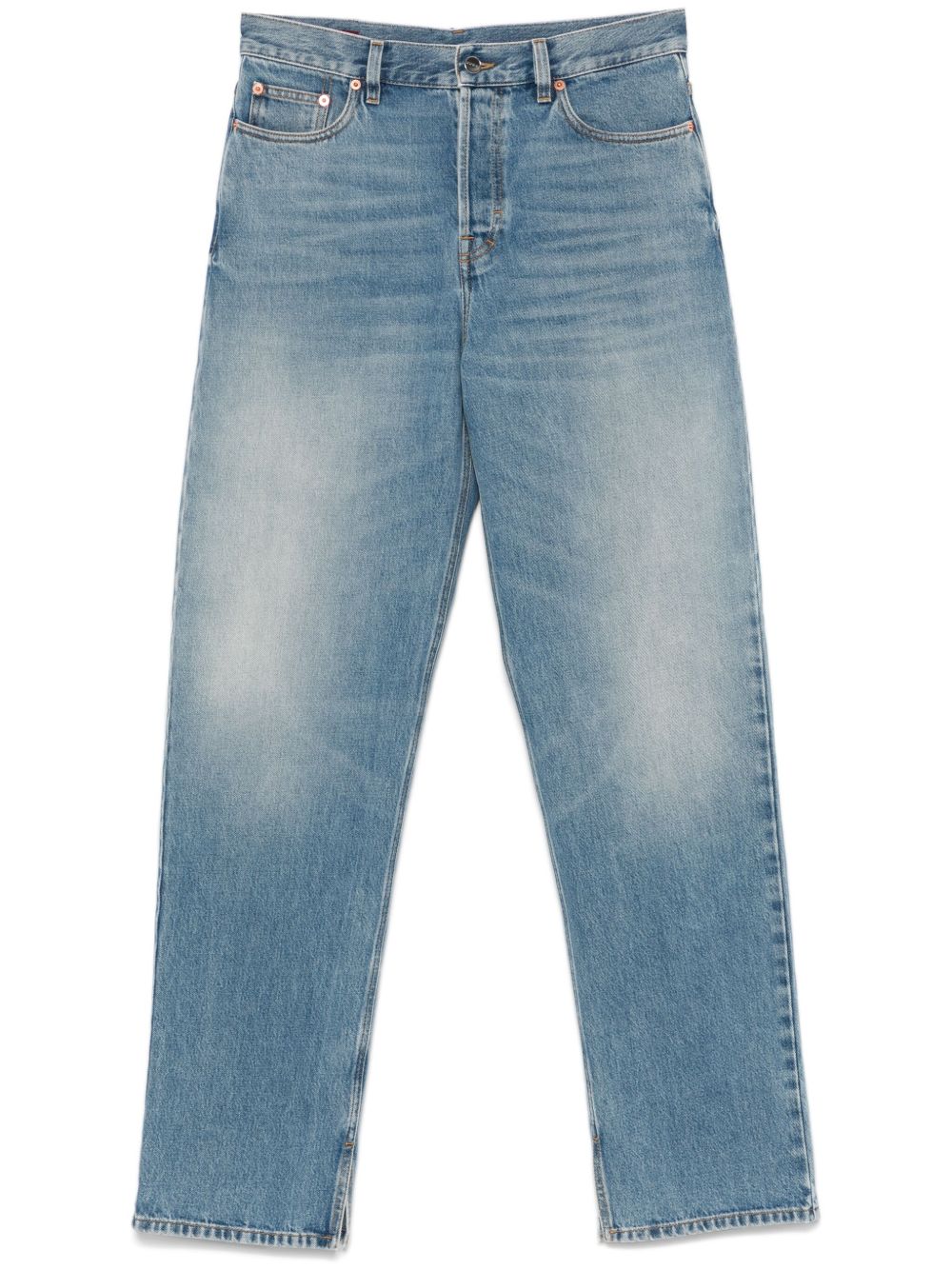 Boyfriend denim cotton jeans