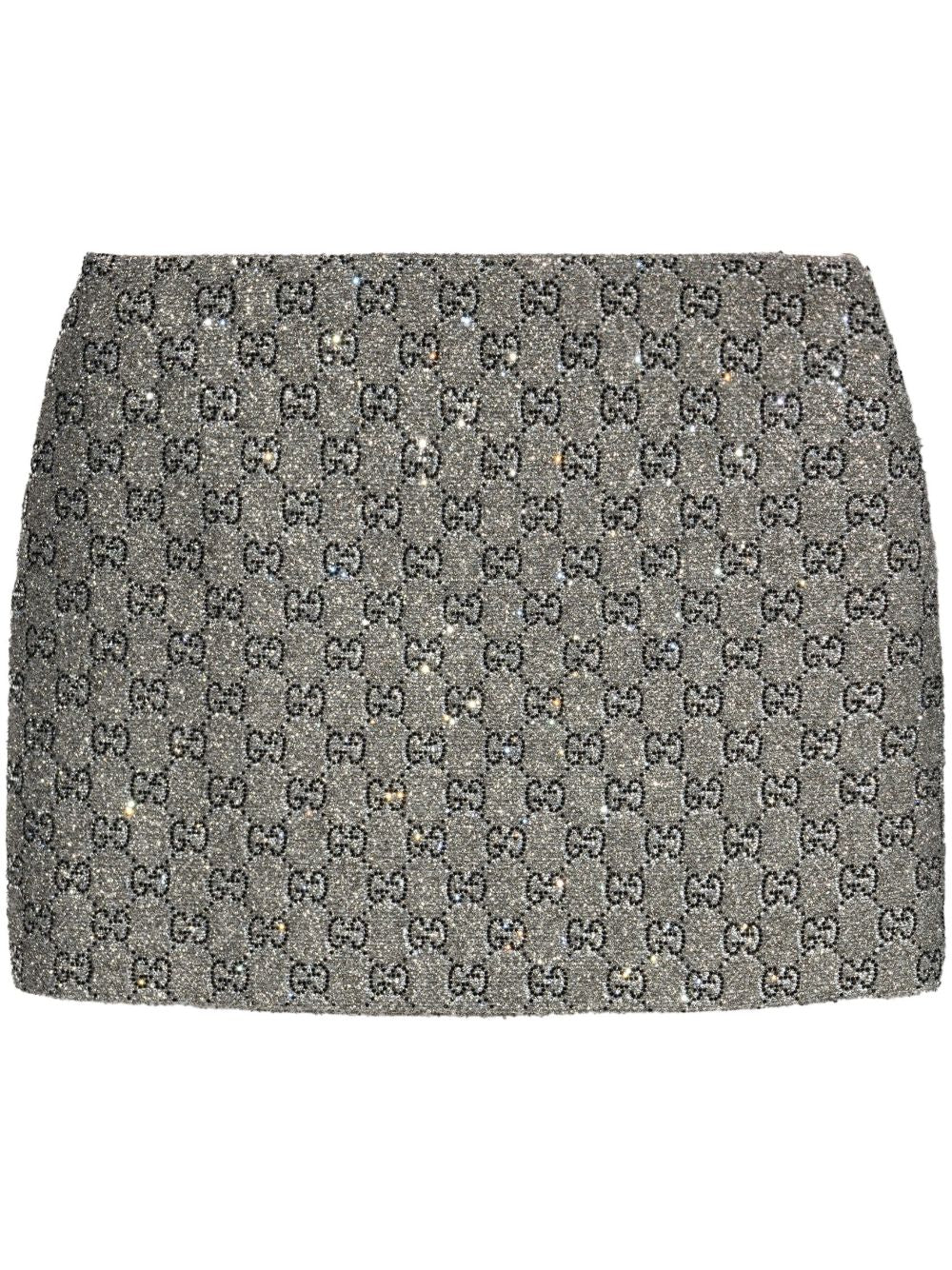 Gg tweed mini skirt