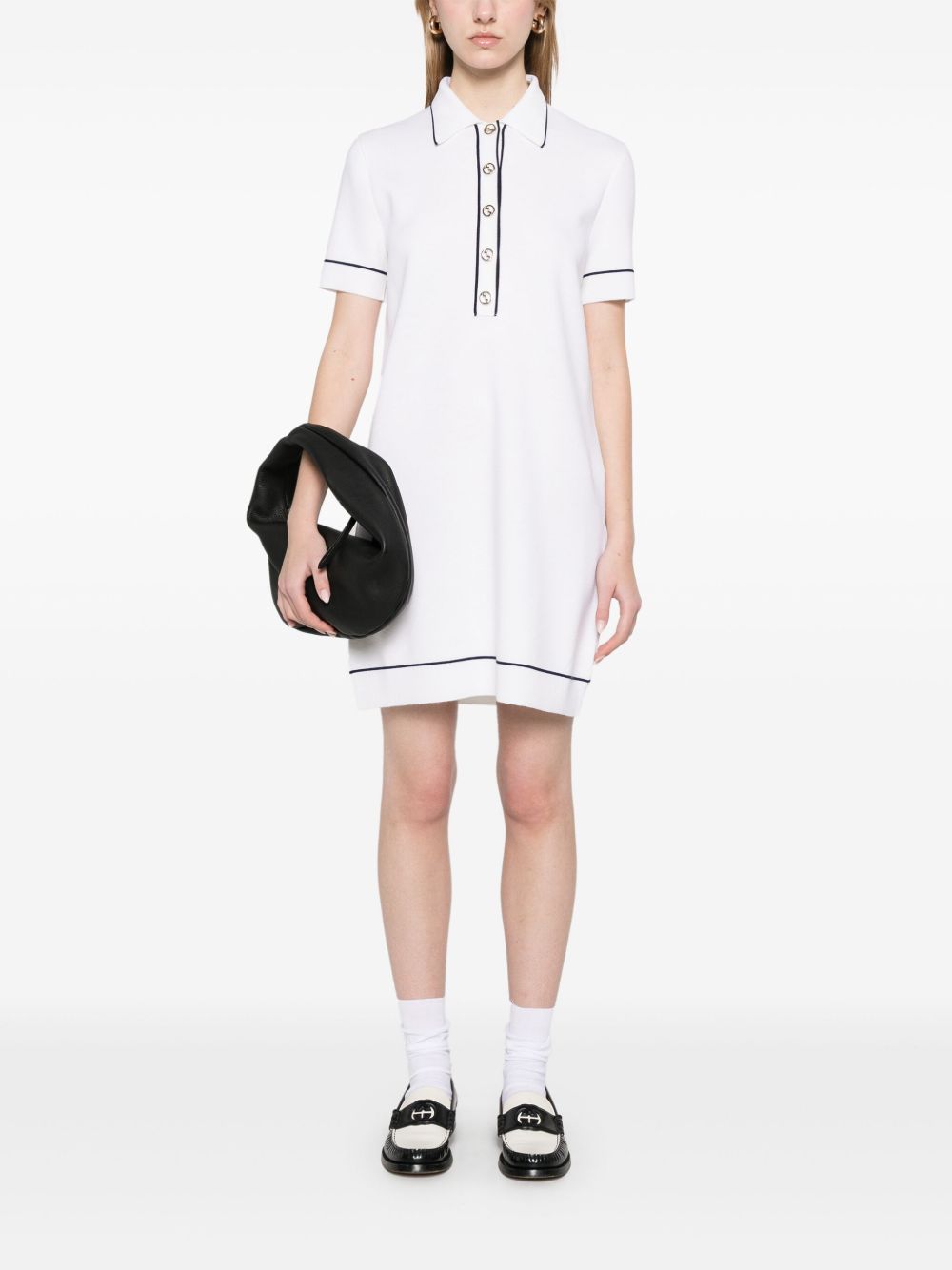 Wool polo dress