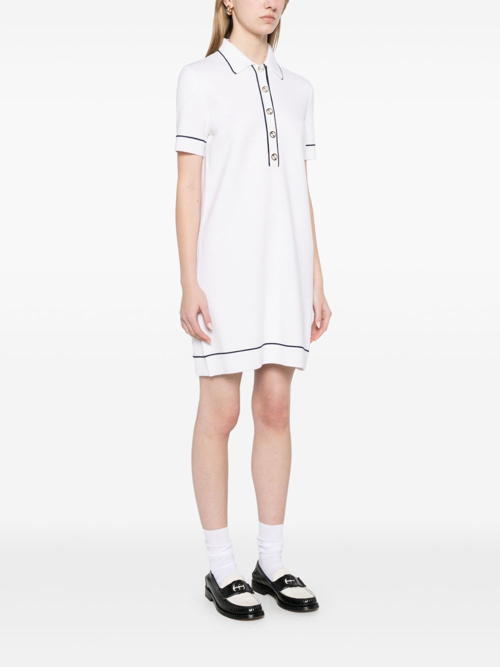 Wool polo dress