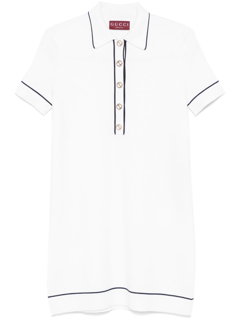 Wool polo dress