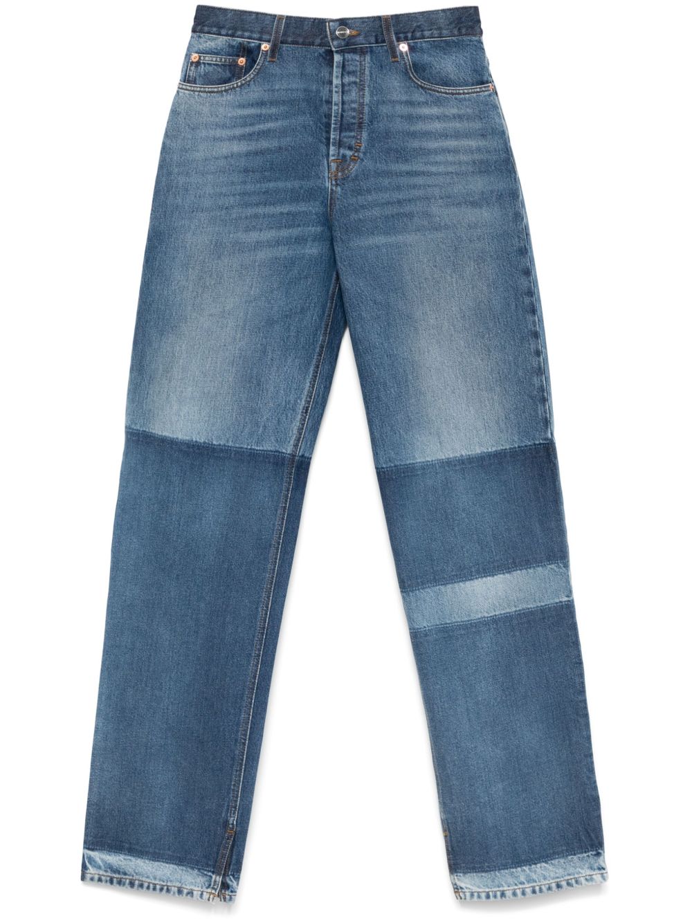 Boyfriend denim cotton jeans