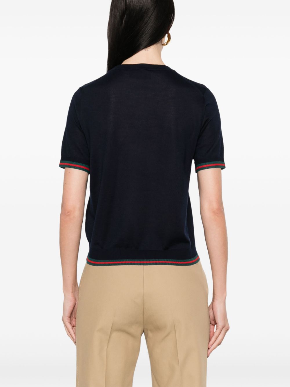 Cashmere and silk top