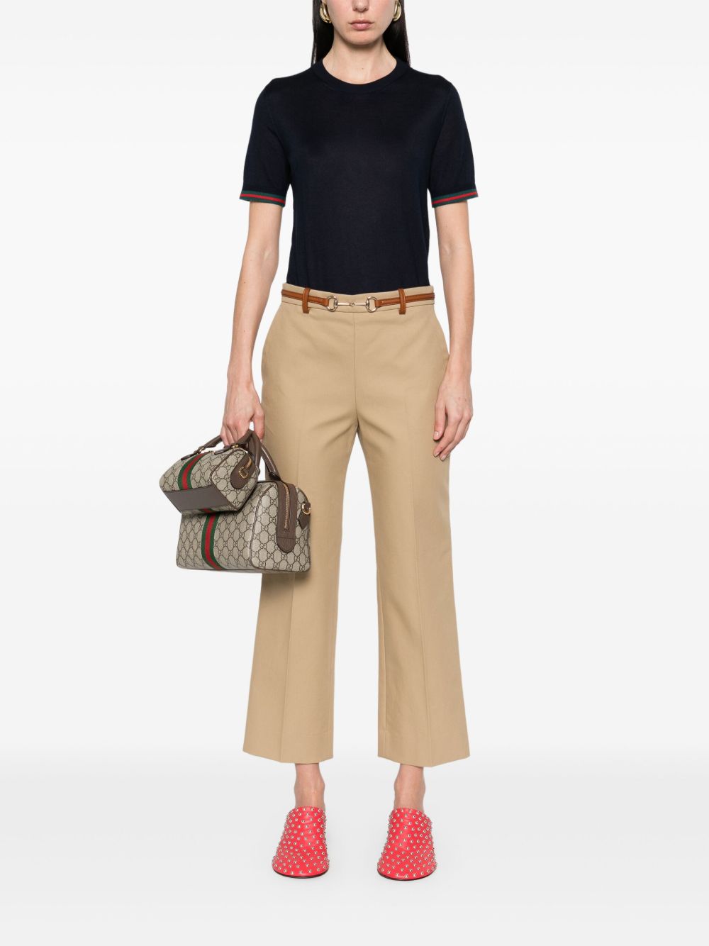 Cashmere and silk top