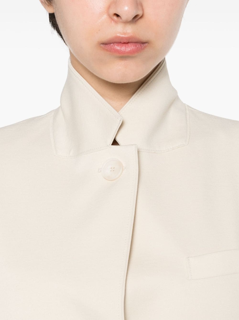 Single-breasted blazer jacket
