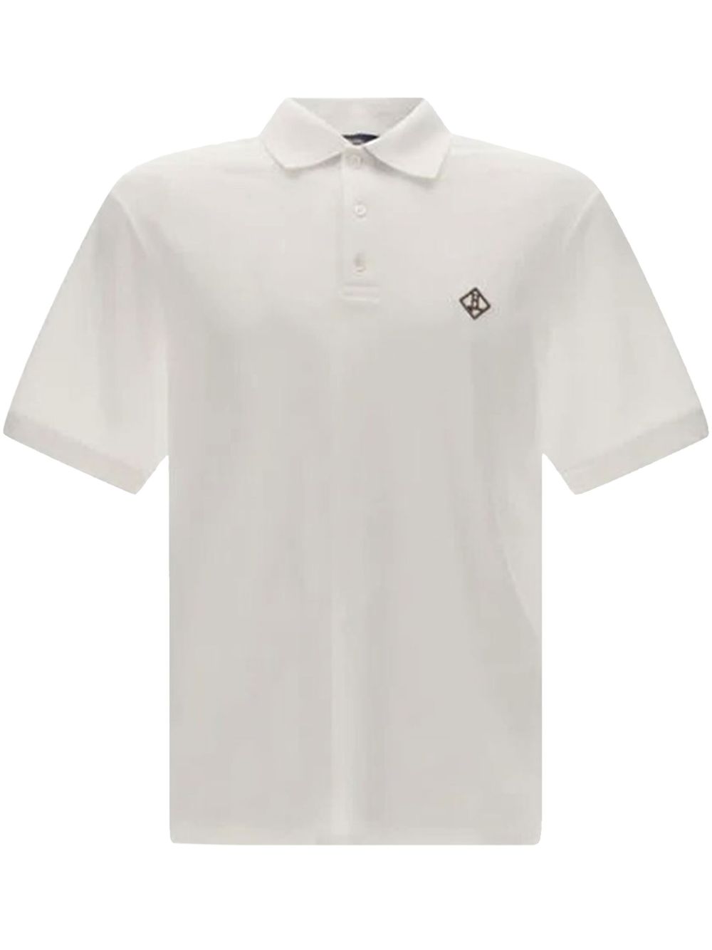 Logo cotton polo shirt